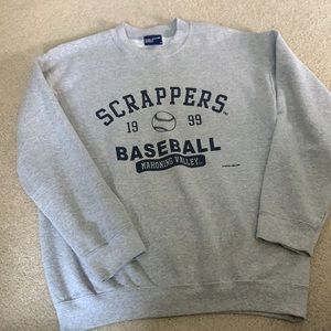 Scrappers baseball crewneck sweatshirt
